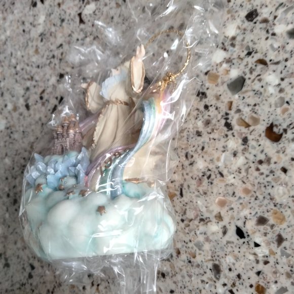 NIB Marjorie Sarnat Wizard & Rainbow Castle Ornament - Picture 9 of 13